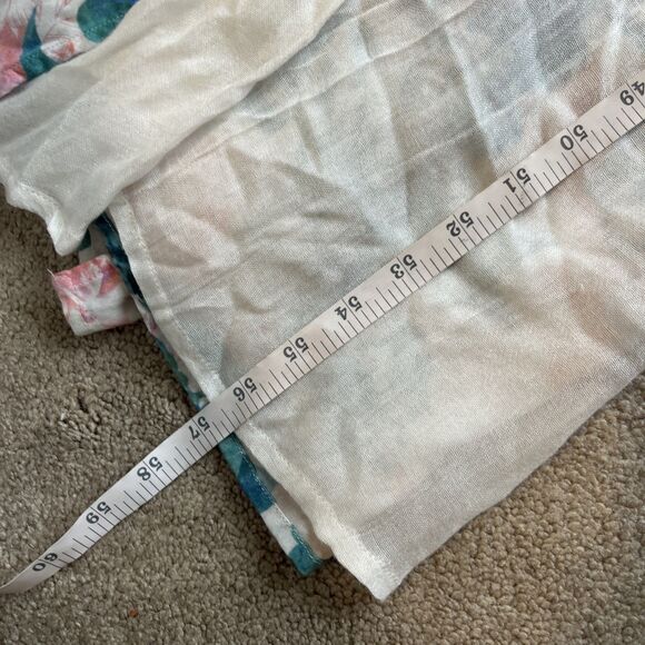 Lovers Friends Revolve Anemone Maxi Dress Medium Floral Off Shoulder Preppy Boho - Picture 11 of 11